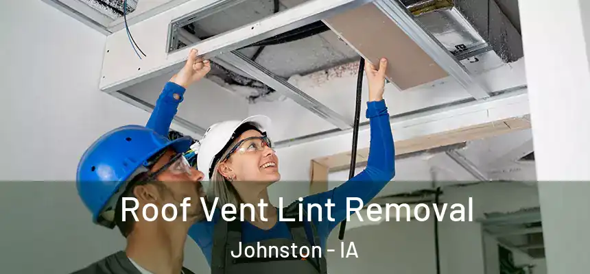  Roof Vent Lint Removal Johnston - IA